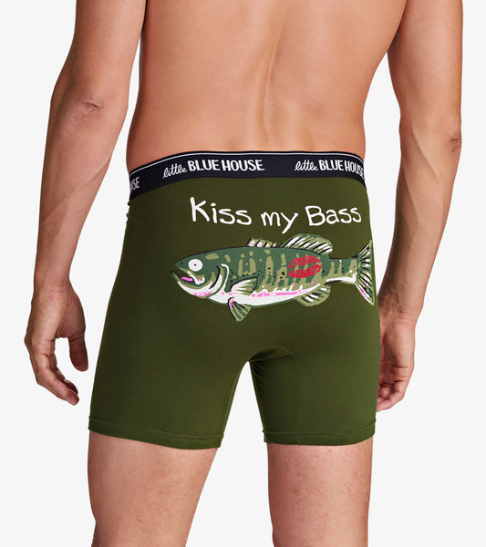 Kiss my Bass Men's Boxer Briefs