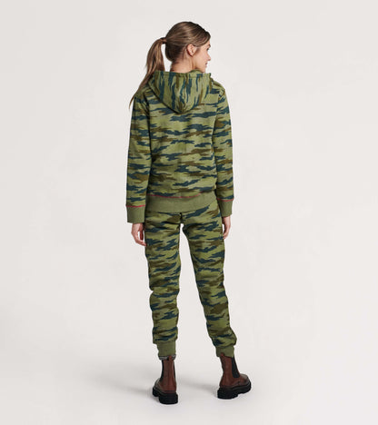 Woodland Camo Women's Heritage Full Zip Hoodie