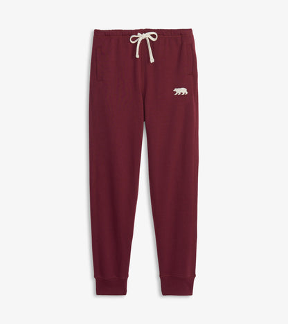 Maroon Bear Heritage Women's Slim Fit Joggers