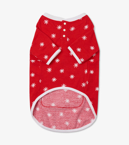 Winter Snowflakes Dog Tee