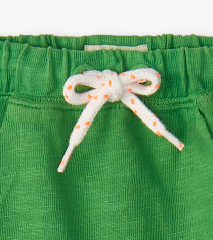 Baby & Toddler Boys Camp Green Kangaroo Shorts